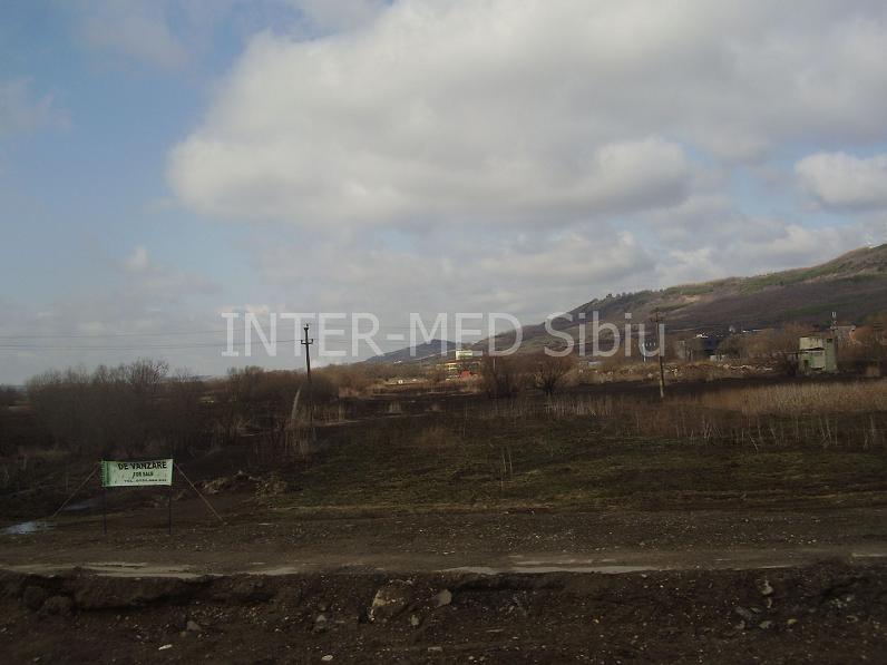 Vanzare teren pretabil constructie hala cu PUZ aprobat Sibiu